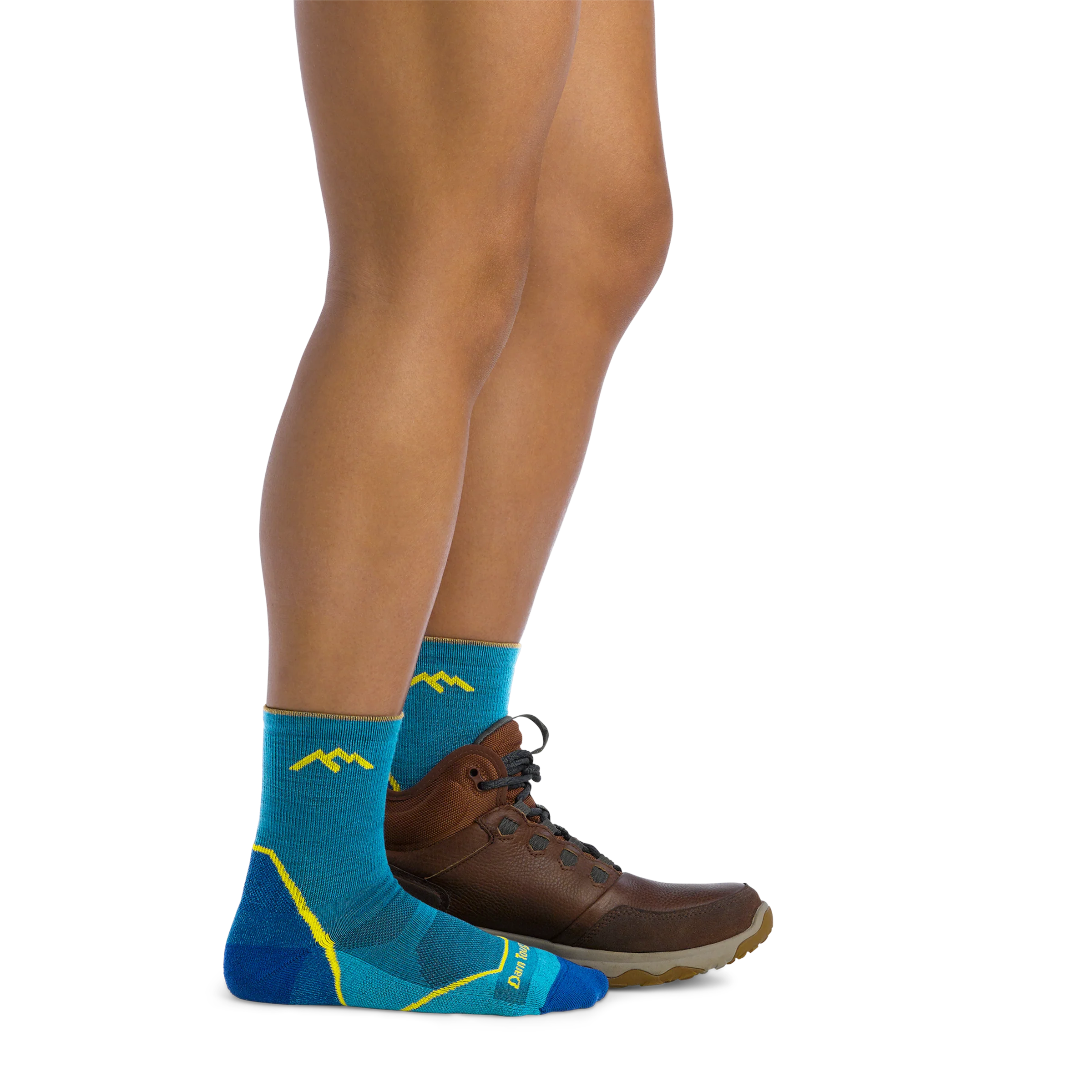 Kids Light Hiker Micro Crew Lightweight Hiking Socks - Image 6