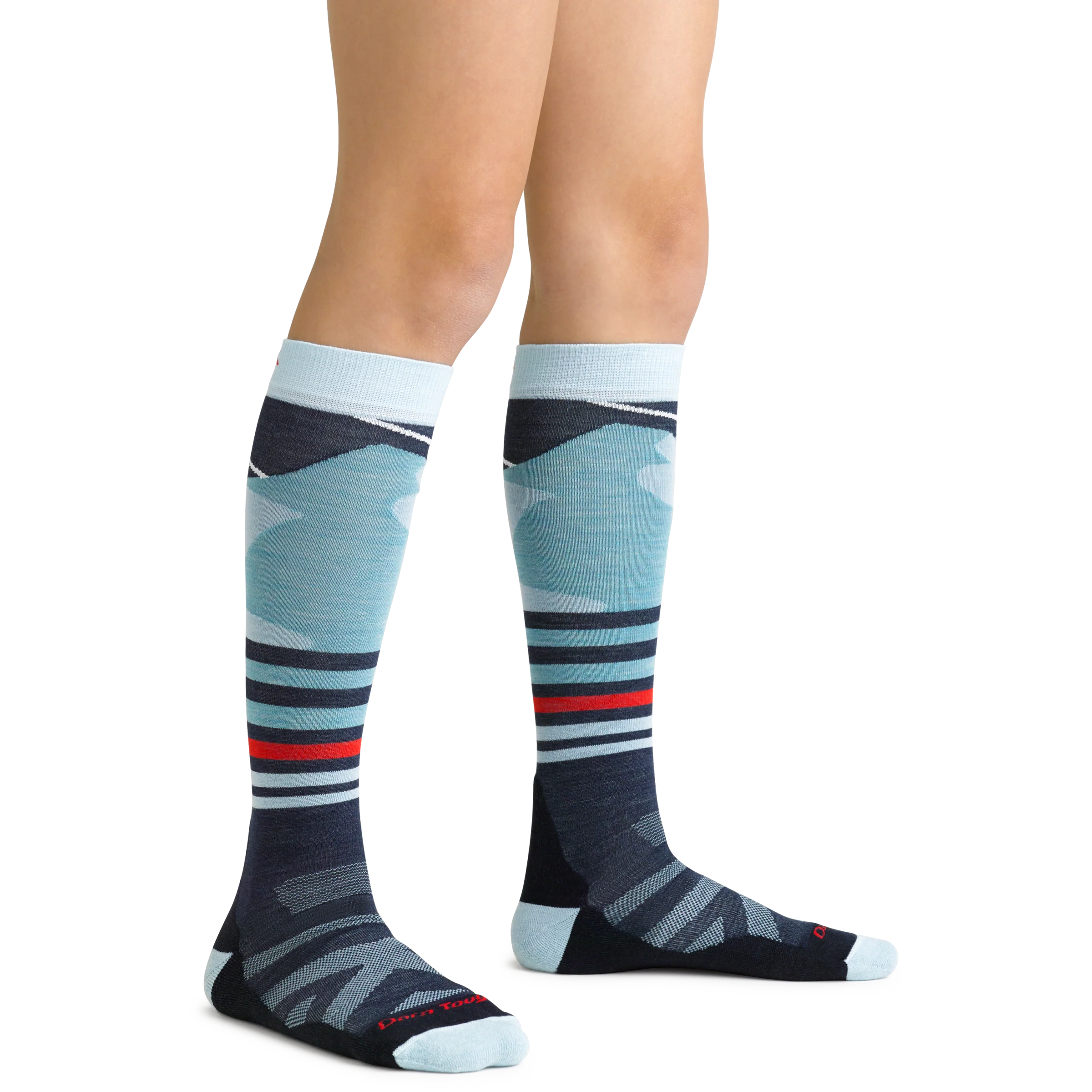 Kids Skipper Over-the-Calf  Midweight Ski & Snowboard Sock-Last Chance - Image 3