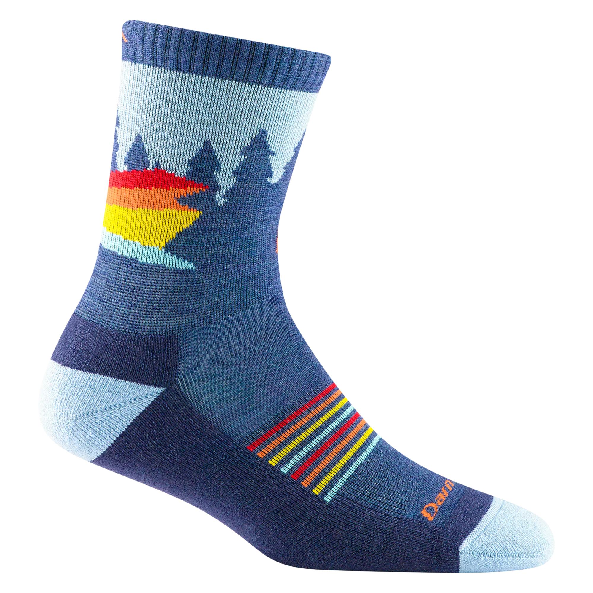 Kids Van Wild Micro Crew Lightweight Hiking Socks - Image 5
