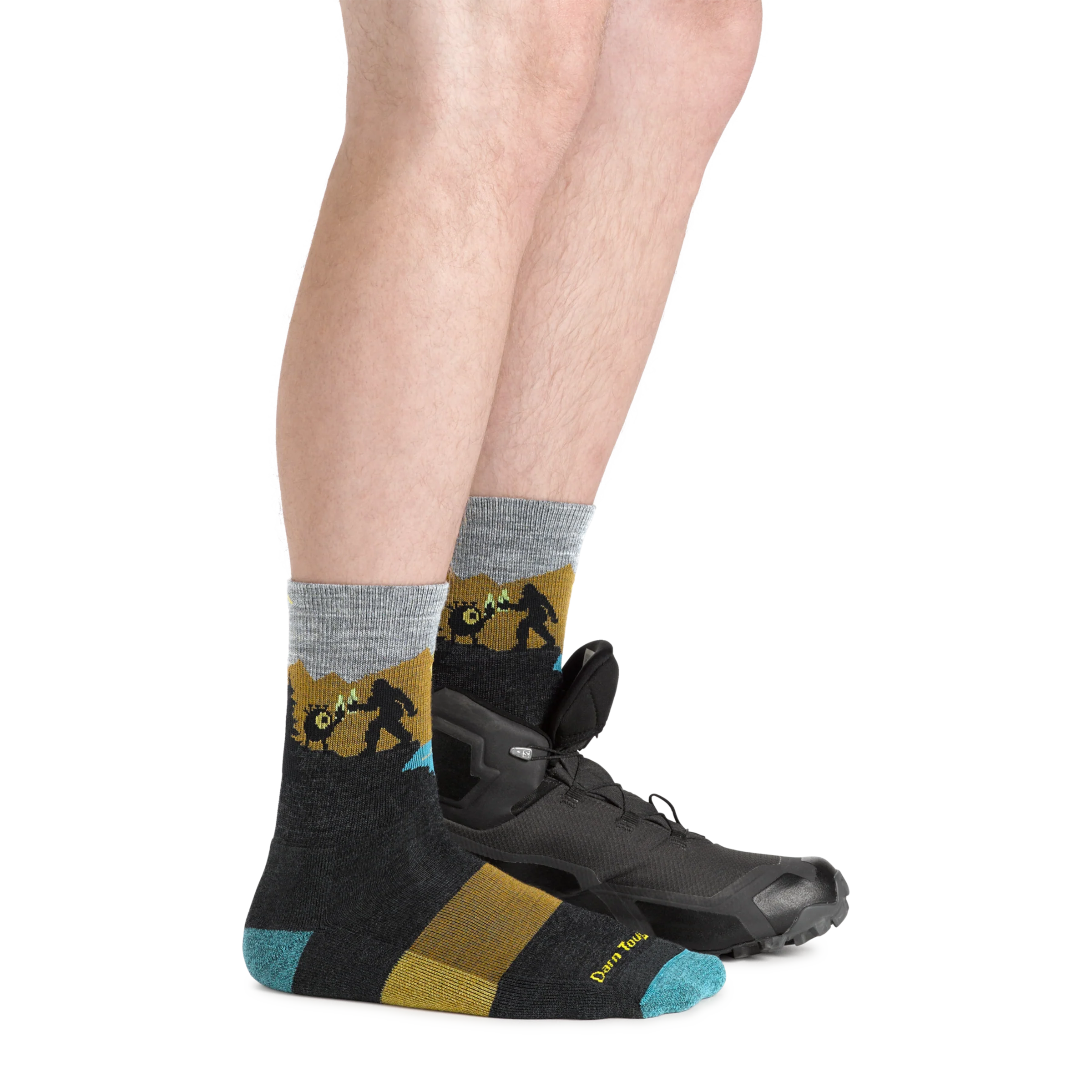 Men's Close Encounters Micro Crew Midweight Hiking Socks - Image 10