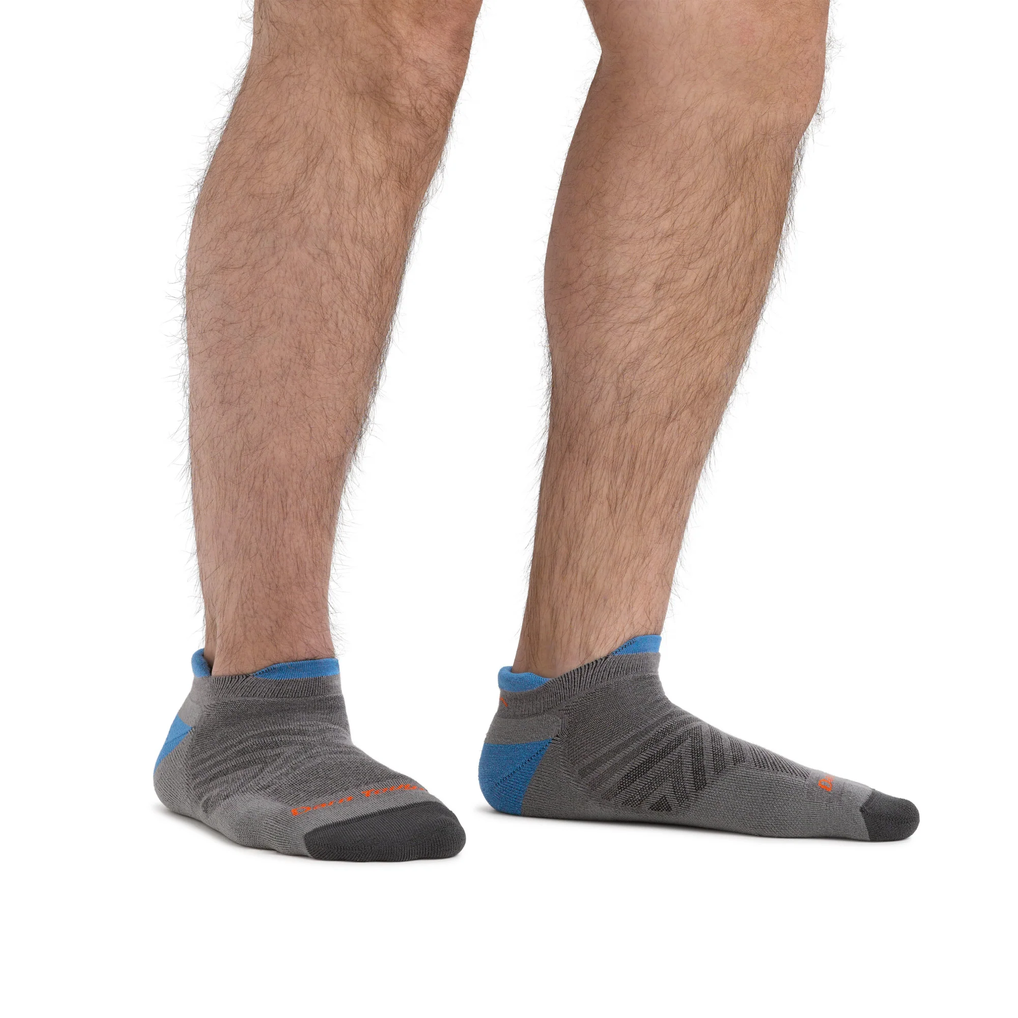 Men's Coolmax® Run No Show Tab Ultra-Lightweight Running Socks - Image 3