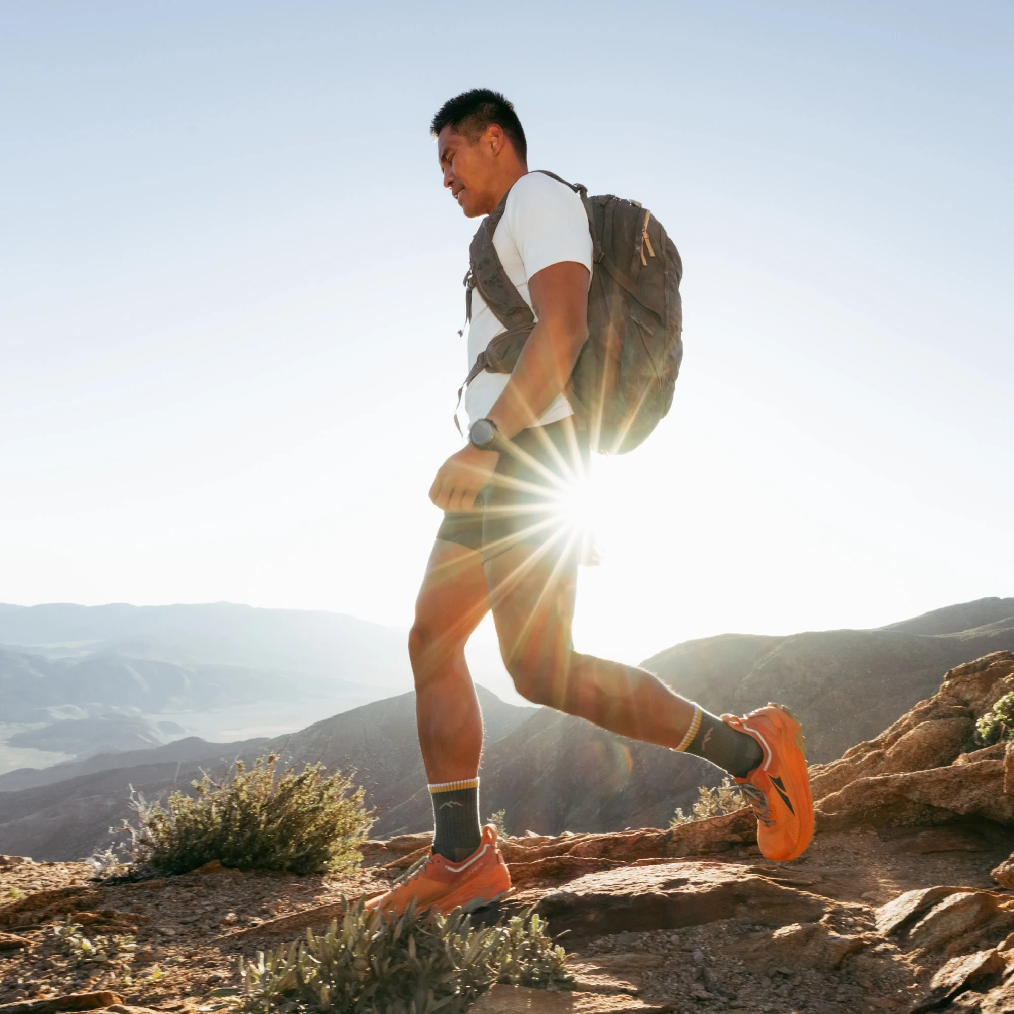 Men's Hiker Micro Crew Midweight Hiking Socks - Image 22