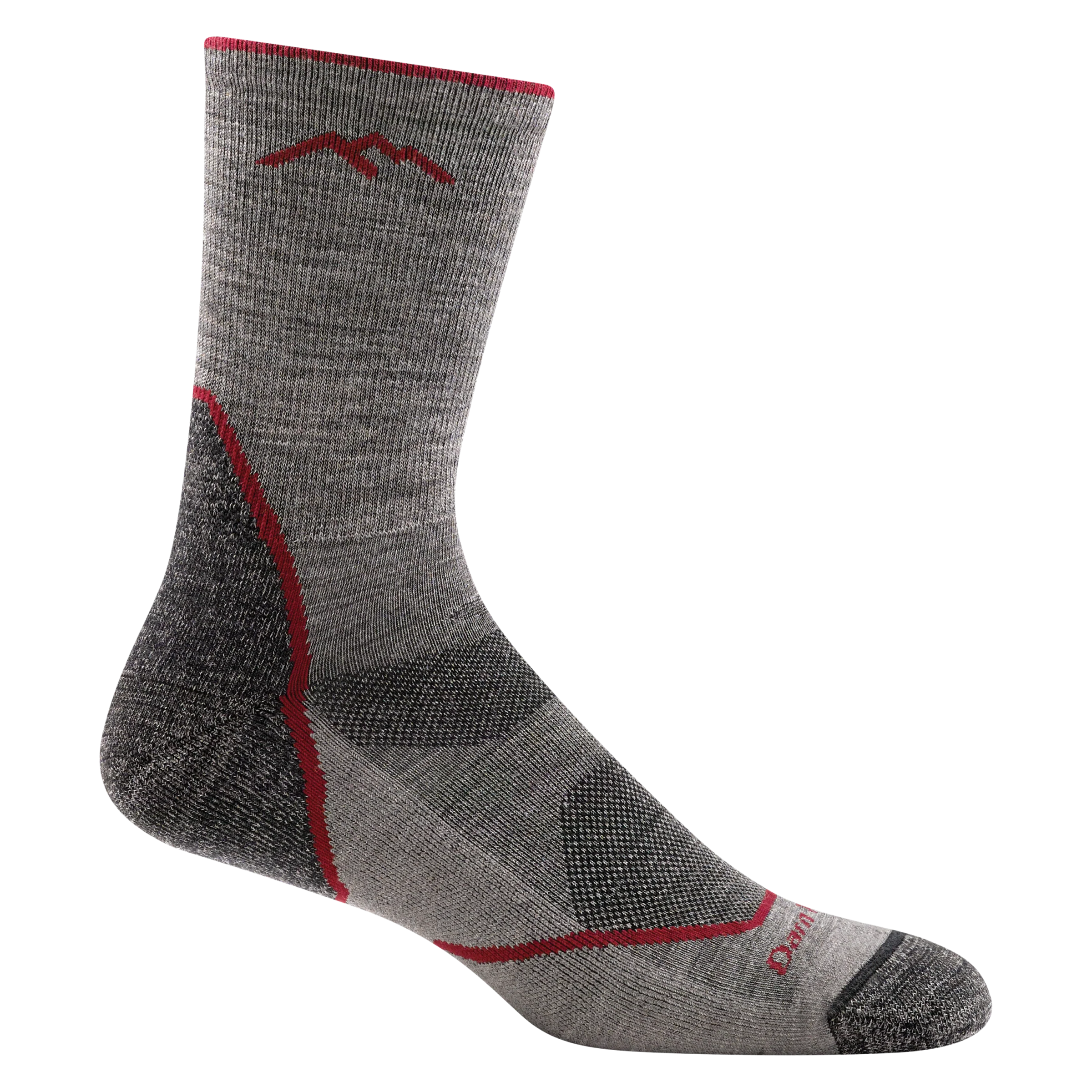 Men's Light Hiker Micro Crew Lightweight Hiking Socks - Image 6