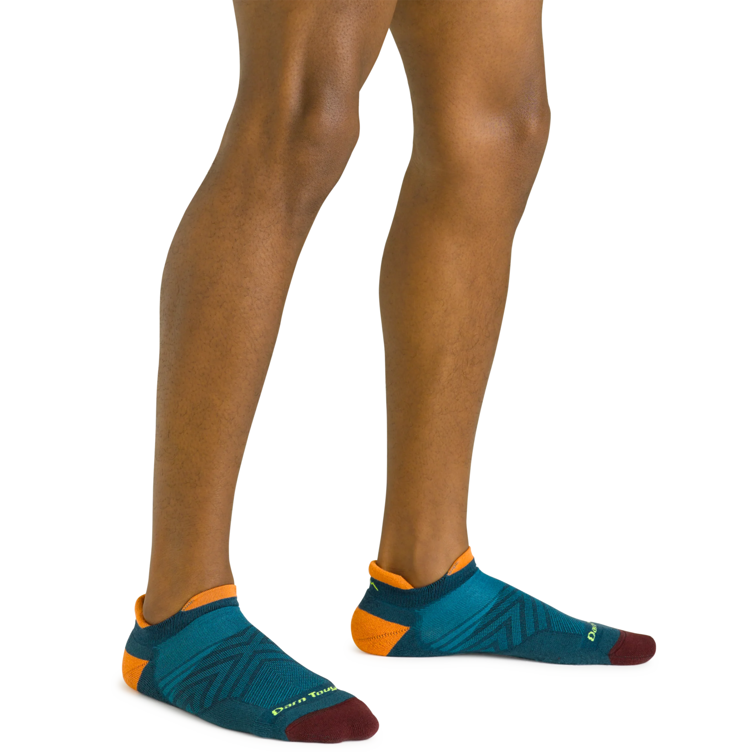 Men's Run No Show Tab Cushioned Ultra-Lightweight Running Socks - Image 19