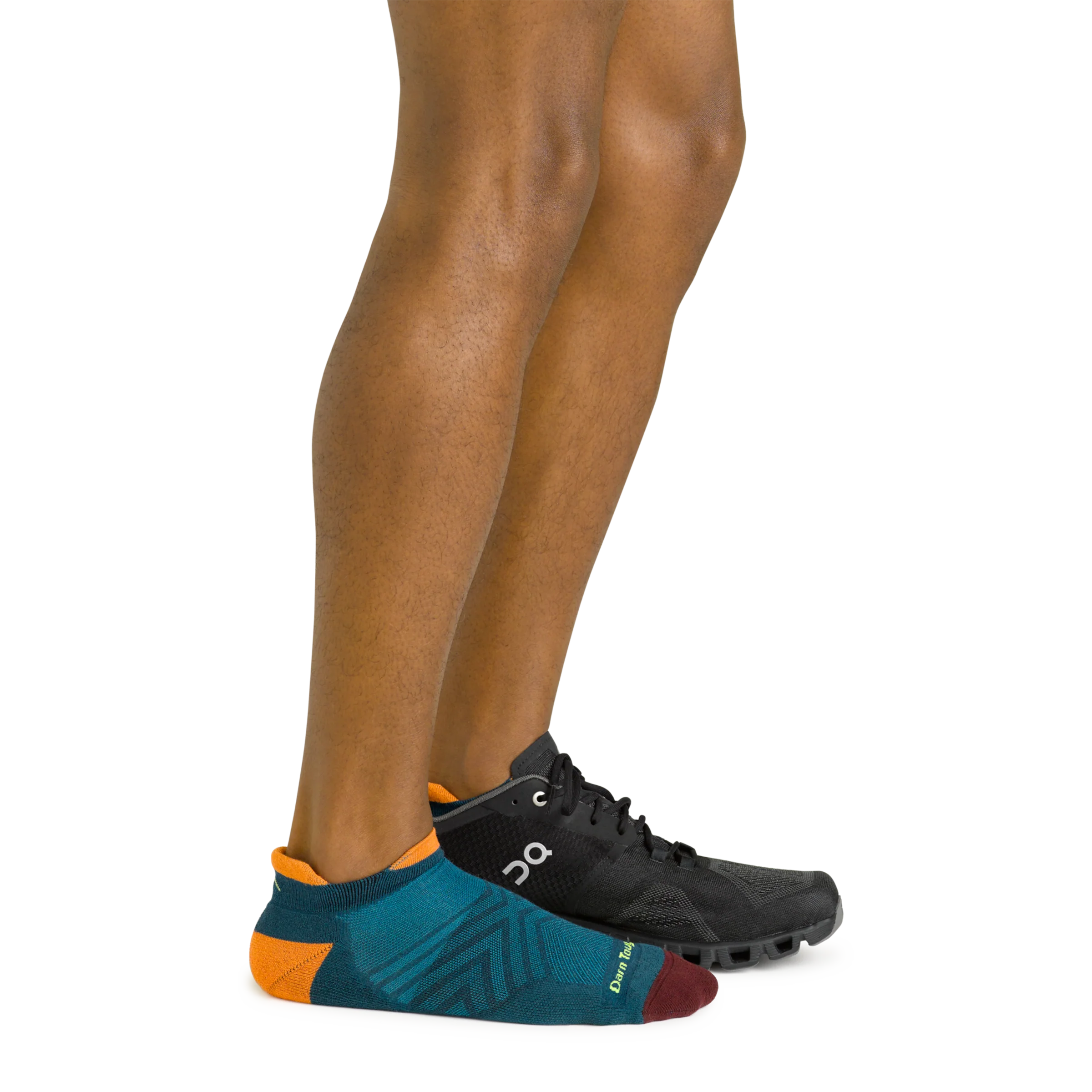 Men's Run No Show Tab Cushioned Ultra-Lightweight Running Socks - Image 20