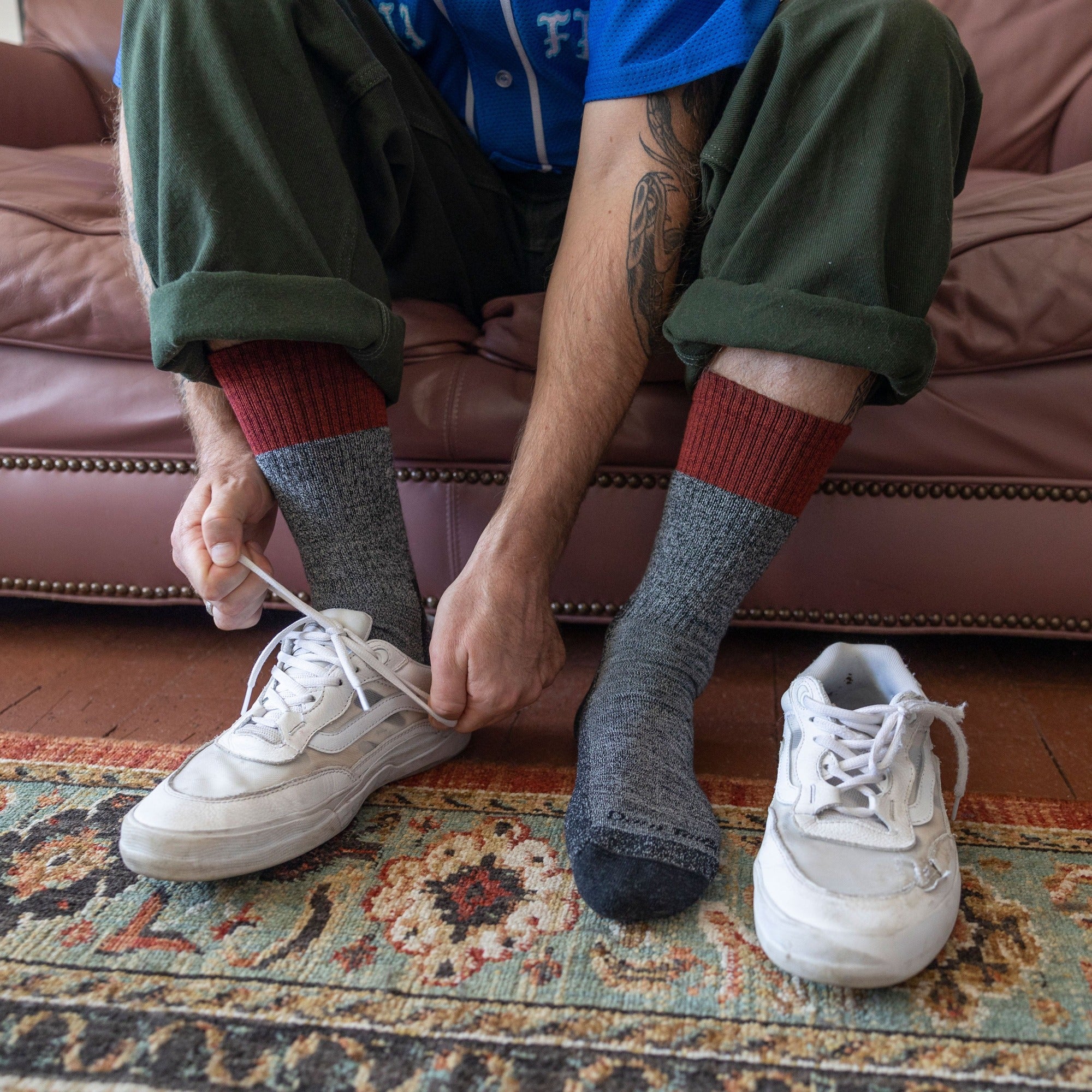 Men's Scout Boot  Midweight Hiking Sock - Image 4