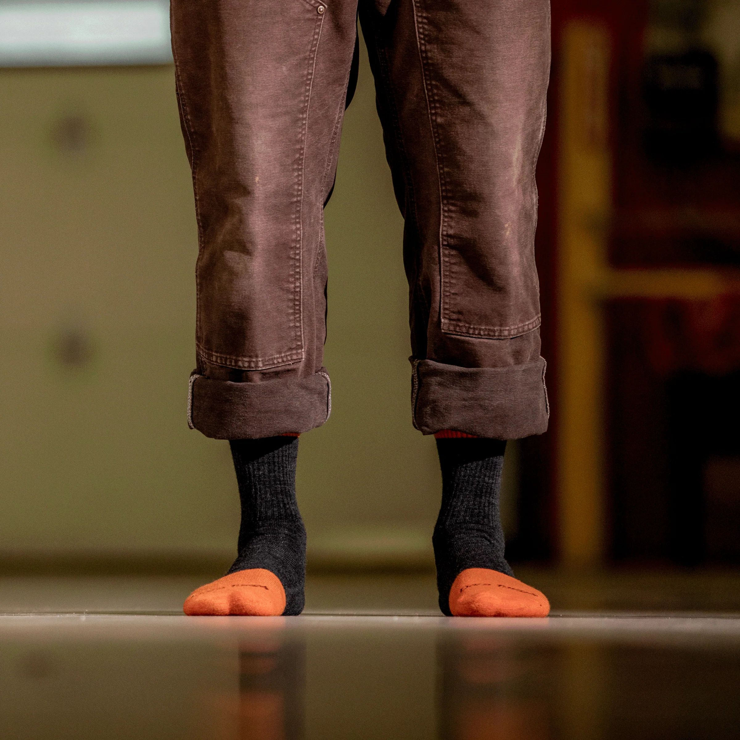 Men's Steely Micro Crew  Midweight Work Sock - Image 6