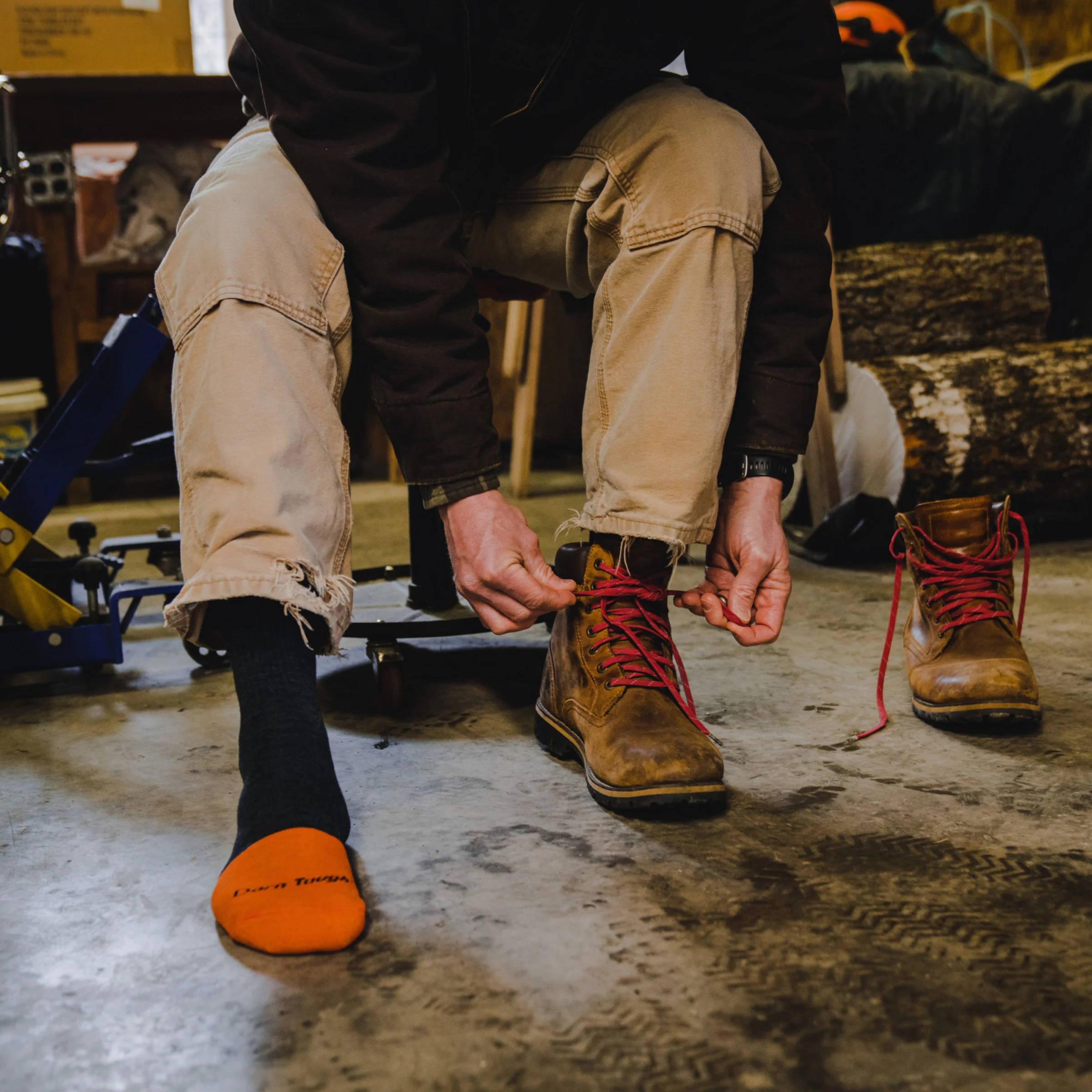 Men's Steely Micro Crew  Midweight Work Sock - Image 7