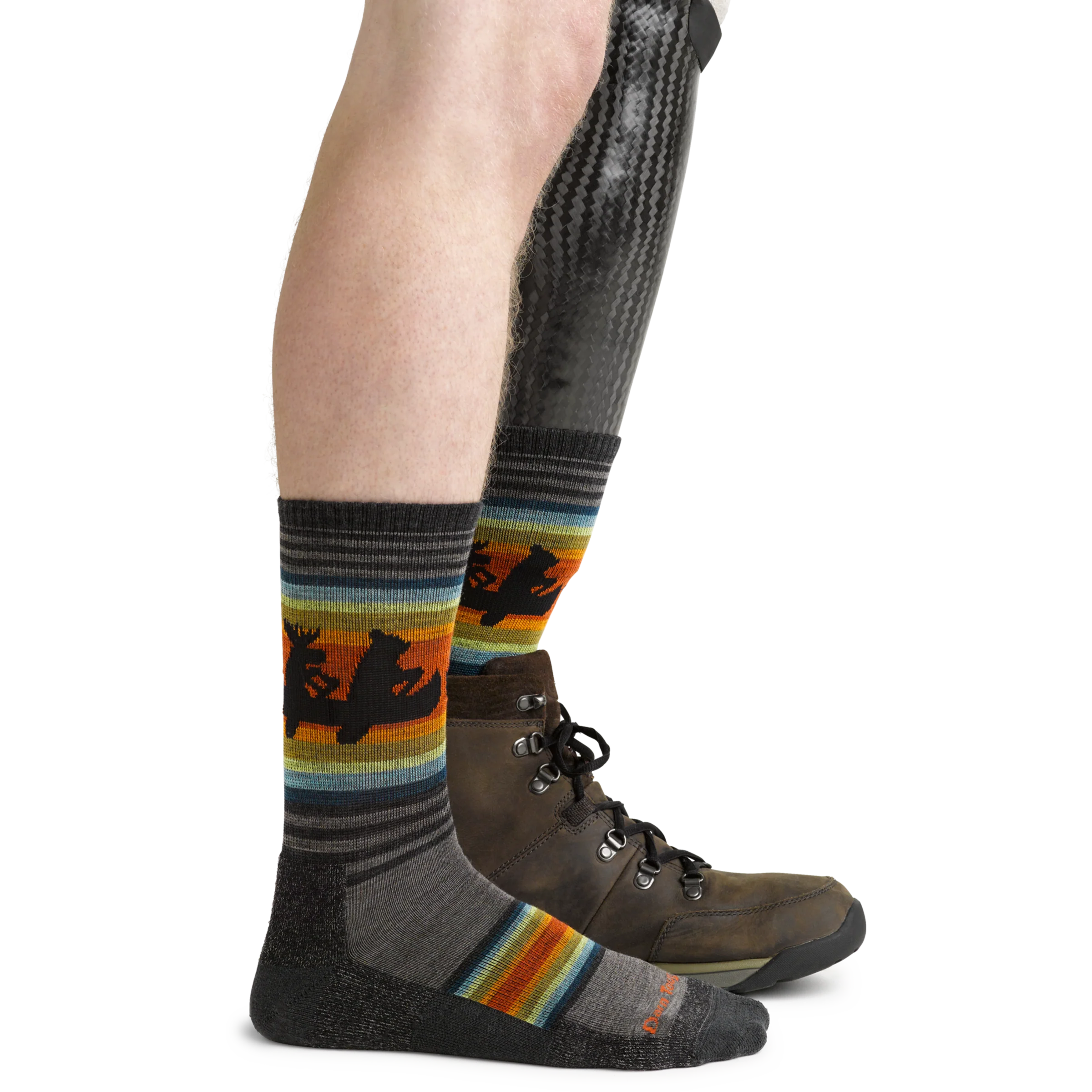 Men's Willoughby Micro Crew Lightweight Hiking Socks - Image 10