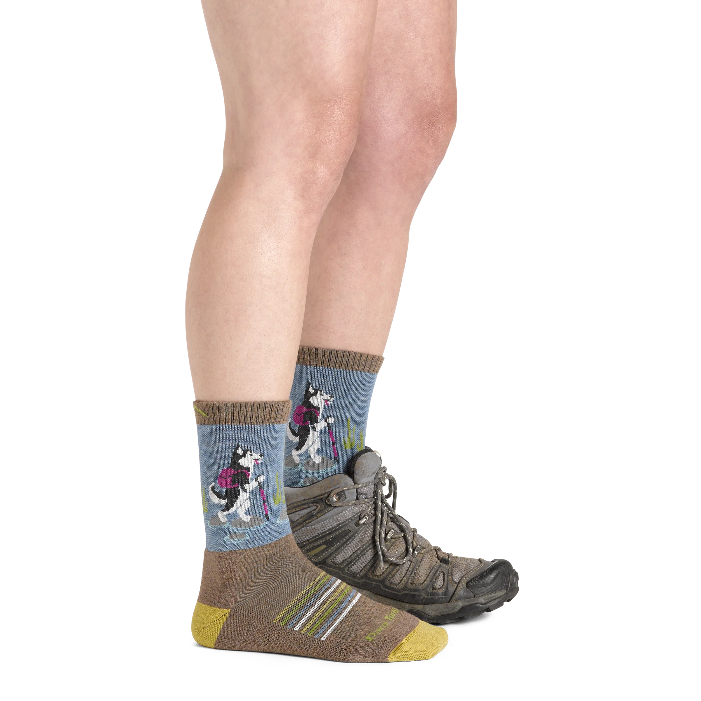 Women's Critter Club Micro Crew Lightweight Hiking Socks - Image 9
