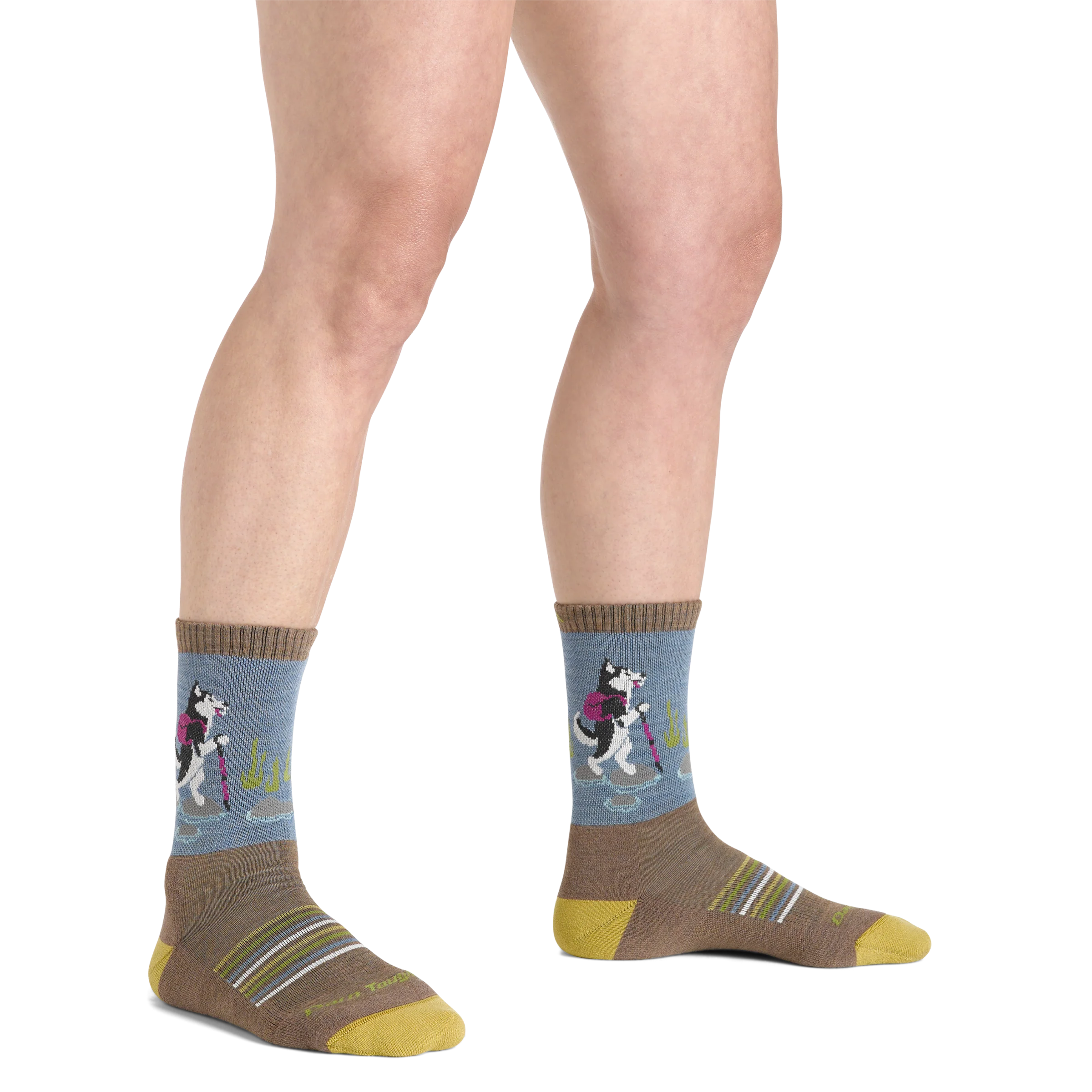 Women's Critter Club Micro Crew Lightweight Hiking Socks - Image 8