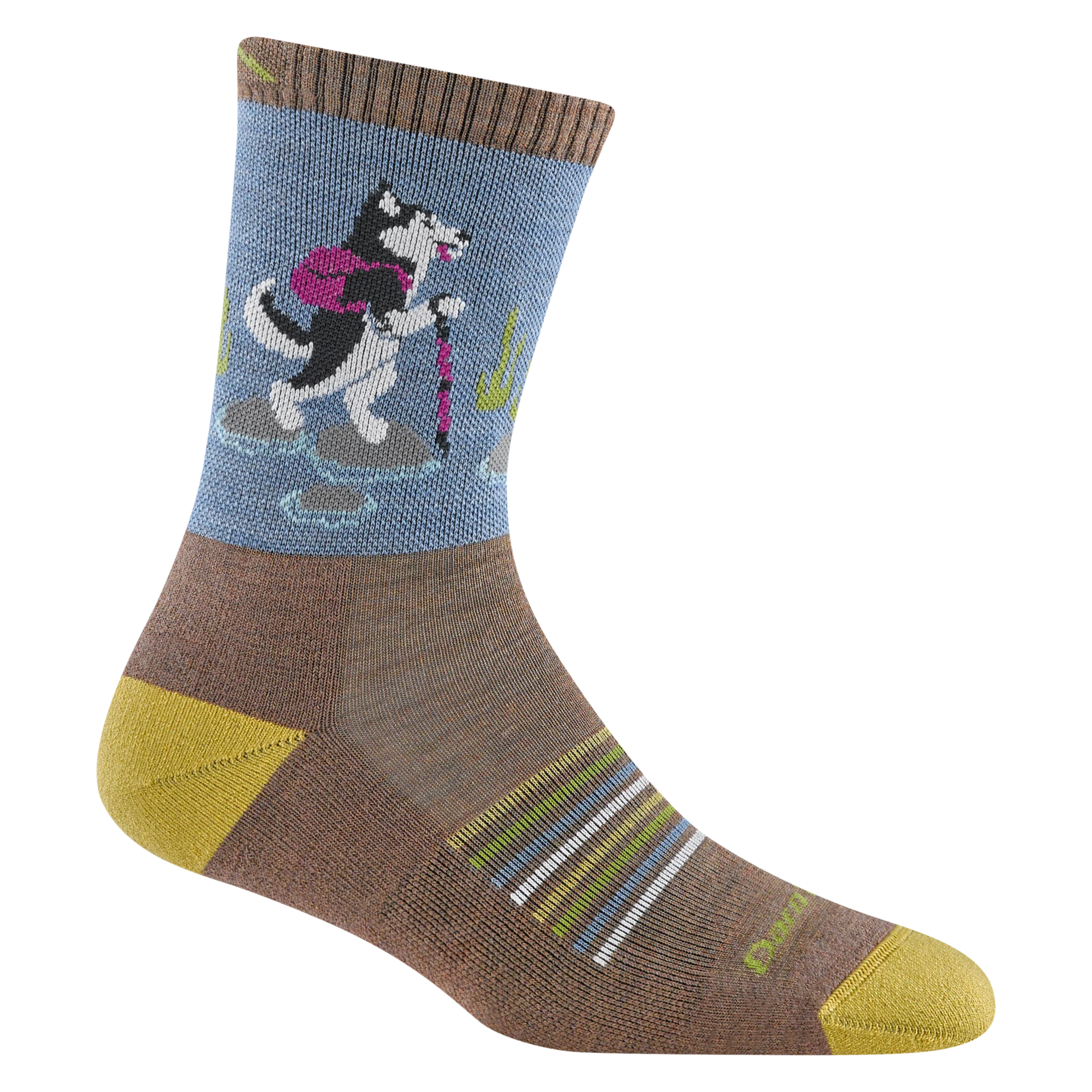 Women's Critter Club Micro Crew Lightweight Hiking Socks - Image 6