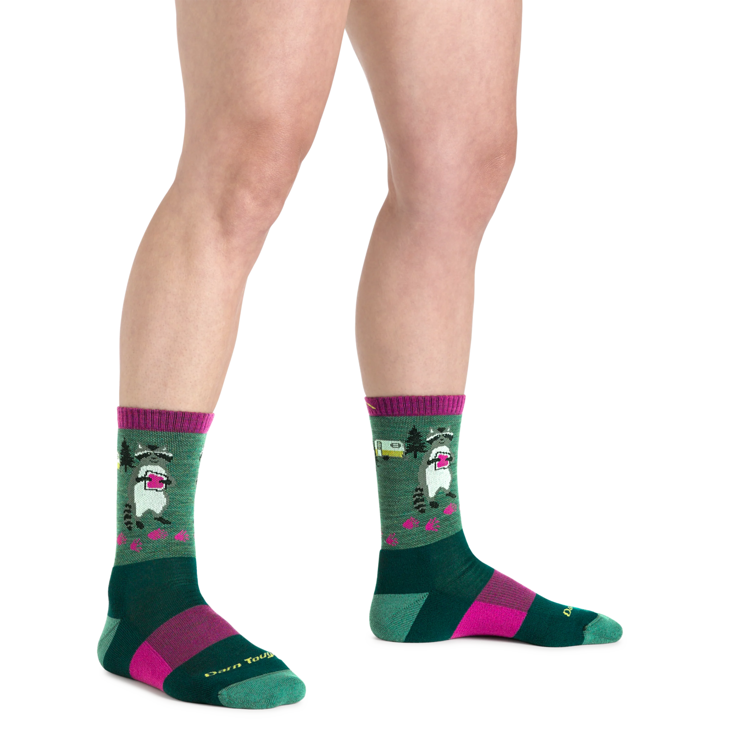 Women's Critter Club Micro Crew Lightweight Hiking Socks - Image 19