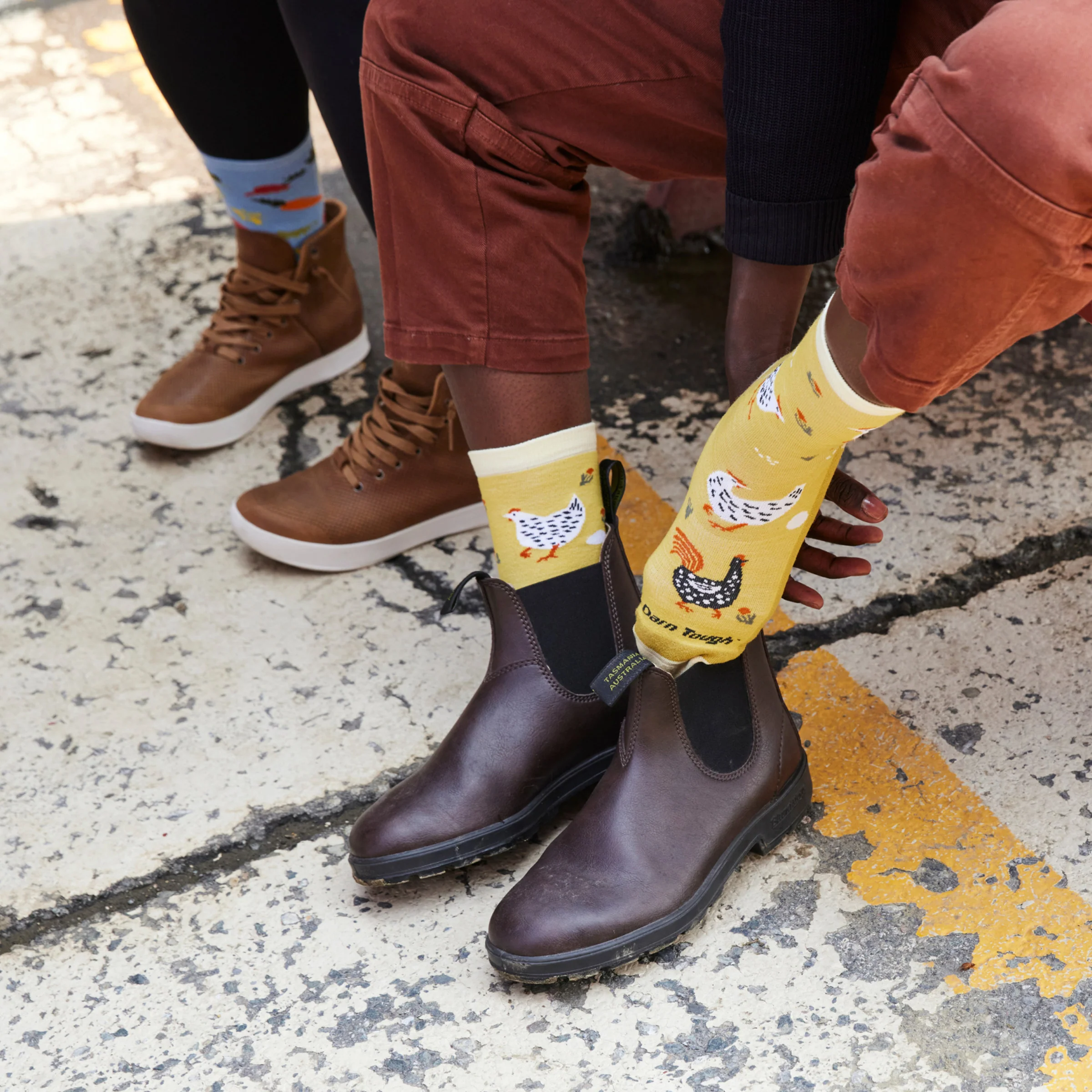 Women's Mother Clucker Crew Lightweight Lifestyle Socks - Image 4