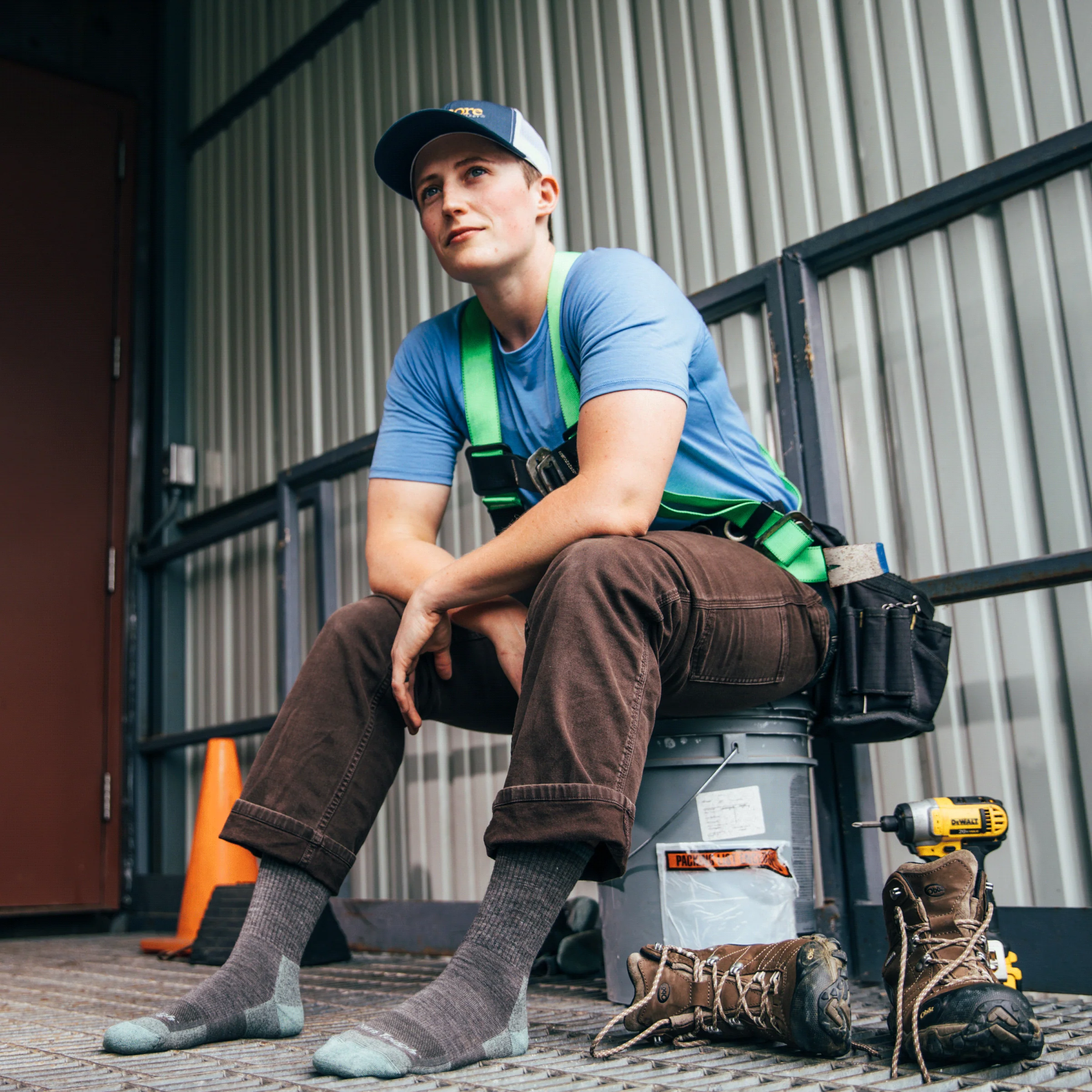 Women's RTR Boot  Midweight Work Sock - Image 4