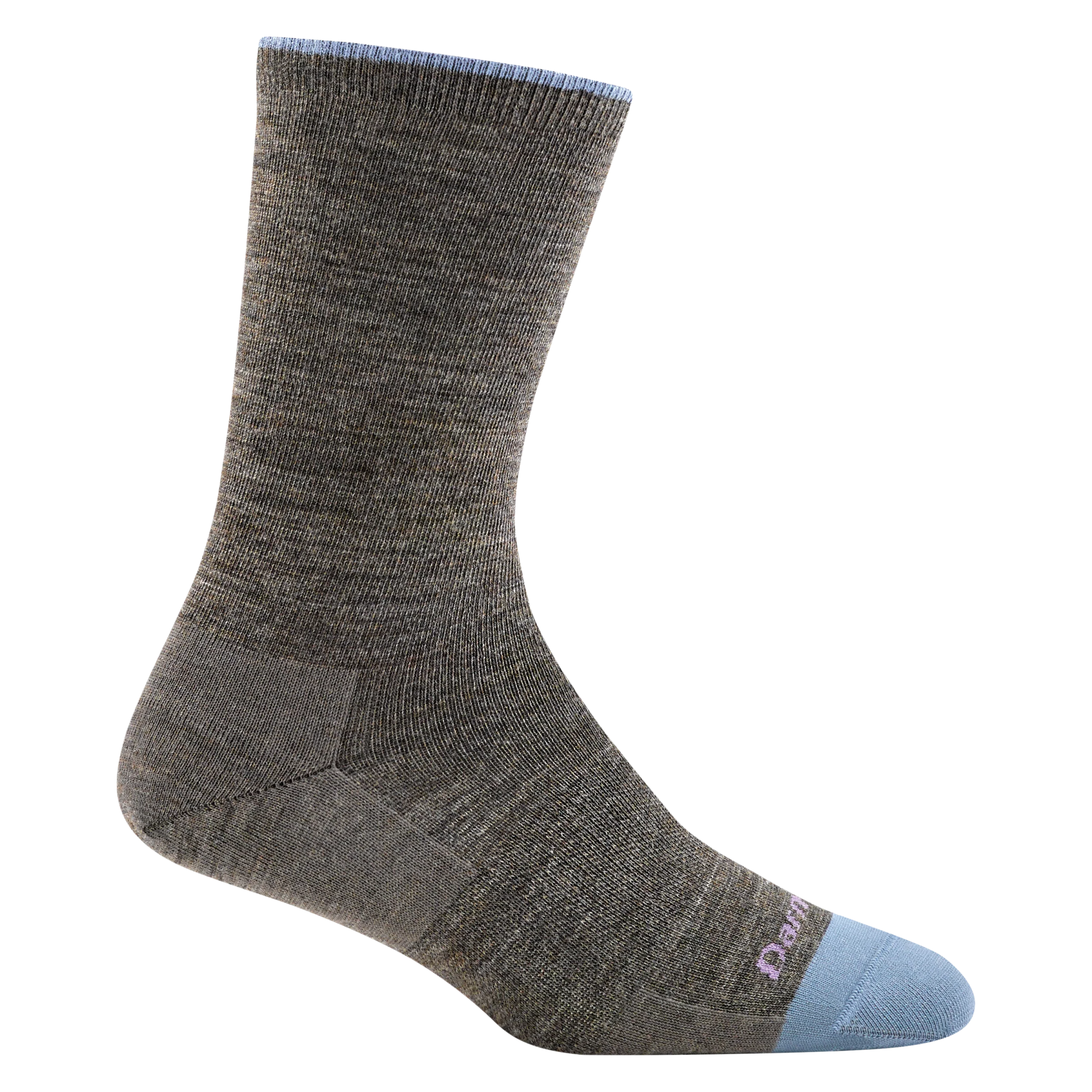 Women's Solid Basic Crew Lightweight Lifestyle Socks - Image 4