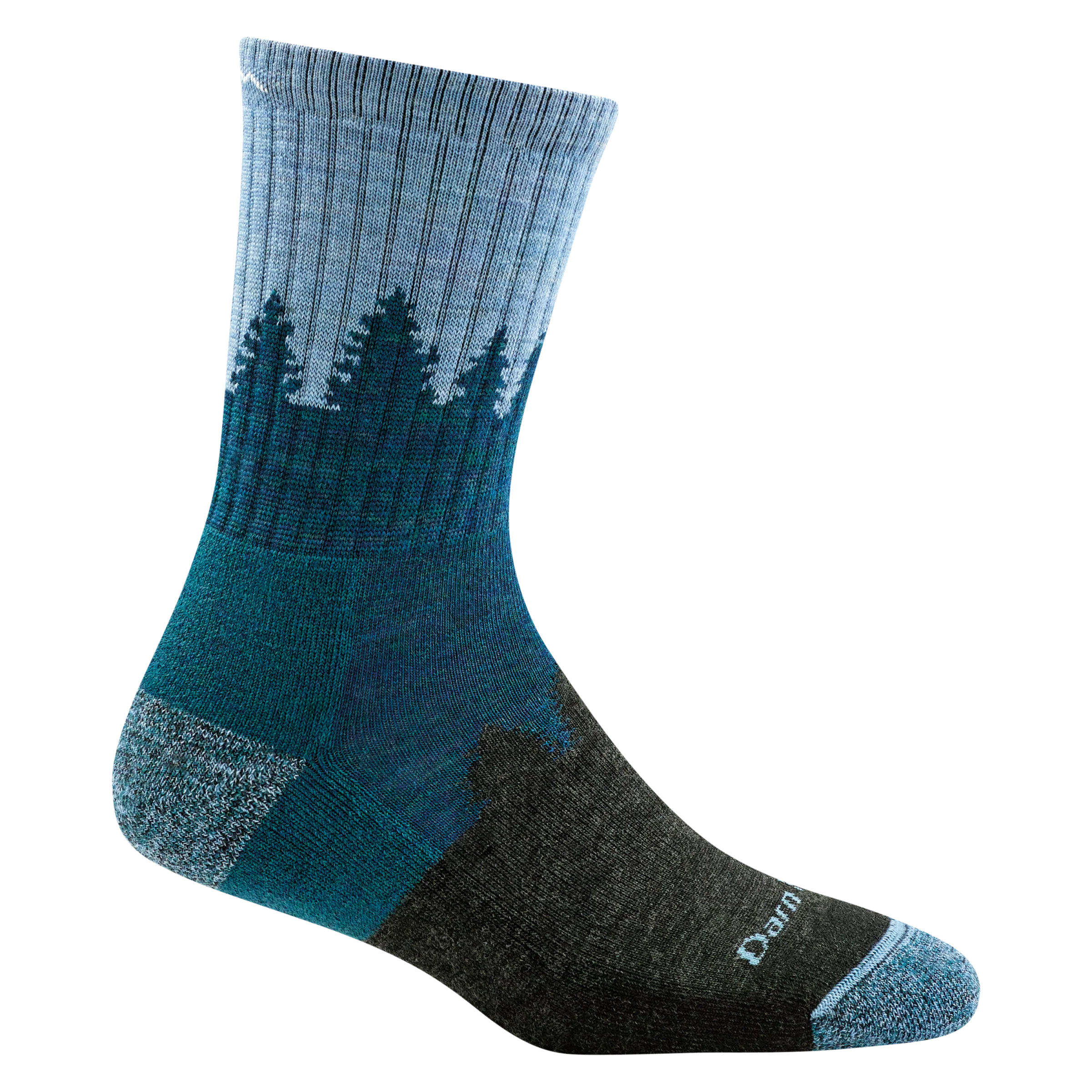 Women's Treeline Micro Crew Midweight Hiking Socks - Image 7