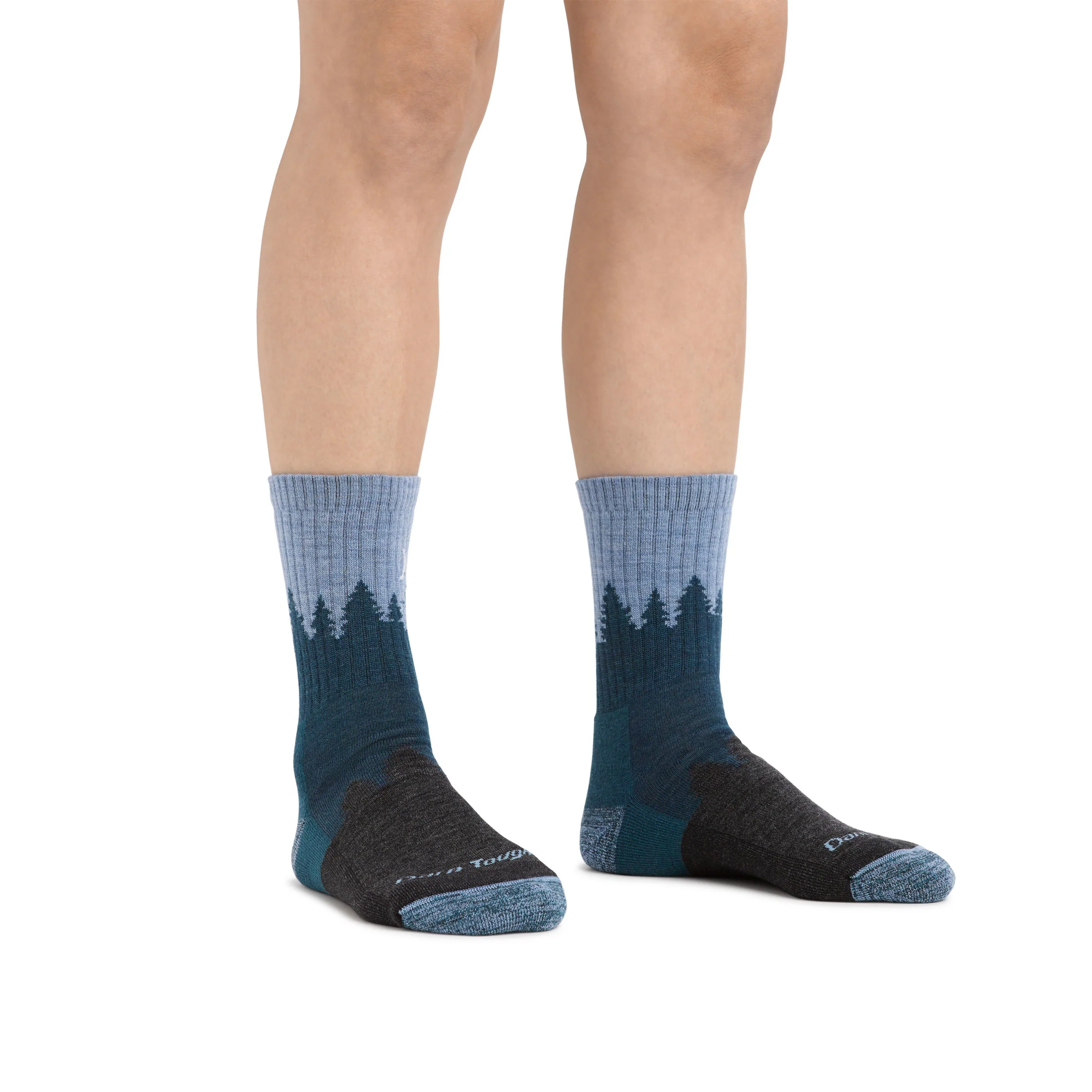 Women's Treeline Micro Crew Midweight Hiking Socks - Image 8
